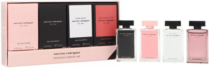 NARCISO RODRIGUEZ MINIATURES GESCHENKSET 1 STUK