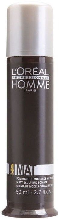 Pakistan galblaas Faculteit L'OREAL PROFESSIONNEL HOMME 4 FORCE MATT SCULPTING POMADE FLACON 80 ML