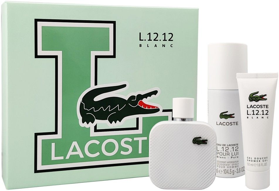 Lacoste pour homme gift set store