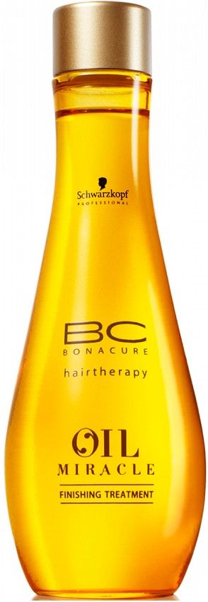 SCHWARZKOPF PROFESSIONAL BC BONACURE HAIRTHERAPY OIL MIRACLE FINISHING TREATMENT FLACON 100 ML