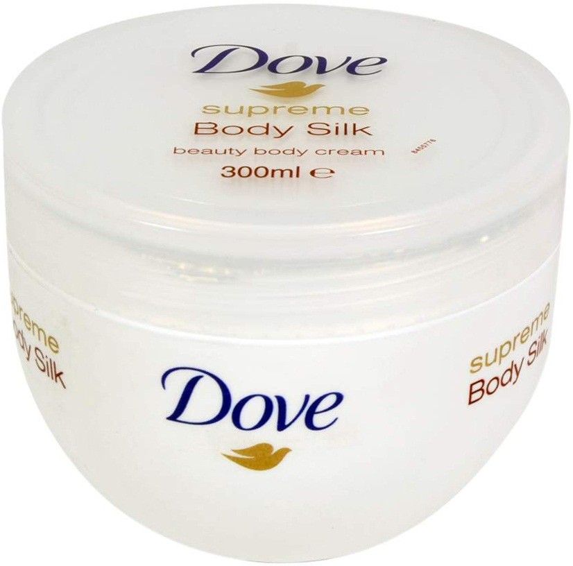 elegant lettergreep Nieuwe aankomst DOVE SUPREME BODY SILK BEAUTY BODY CREAM CREME POT 300 ML