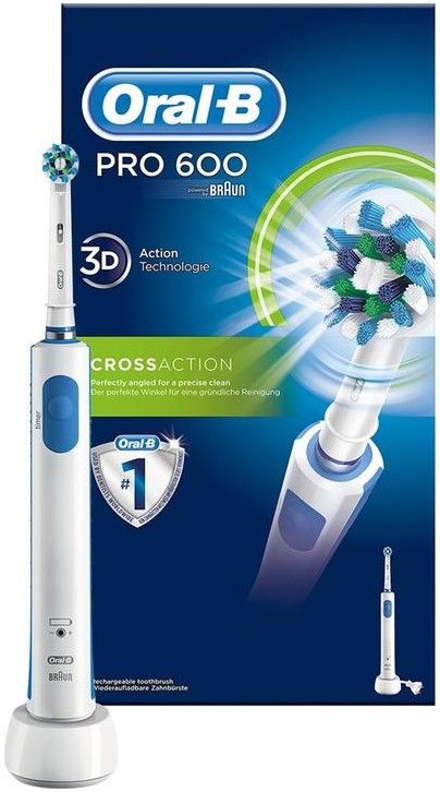 Oral b pro 600 cross best sale action
