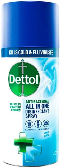 DETTOL ANTIBACTERIAL ALL IN ONE DISINFECTANT SPRAY SPUITBUS 400 ML