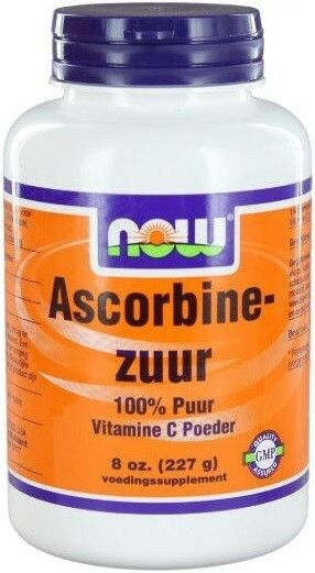Normalisatie Op de loer liggen Sinewi NOW ASCORBINEZUUR VITAMINE C POEDER POT 227 GRAM