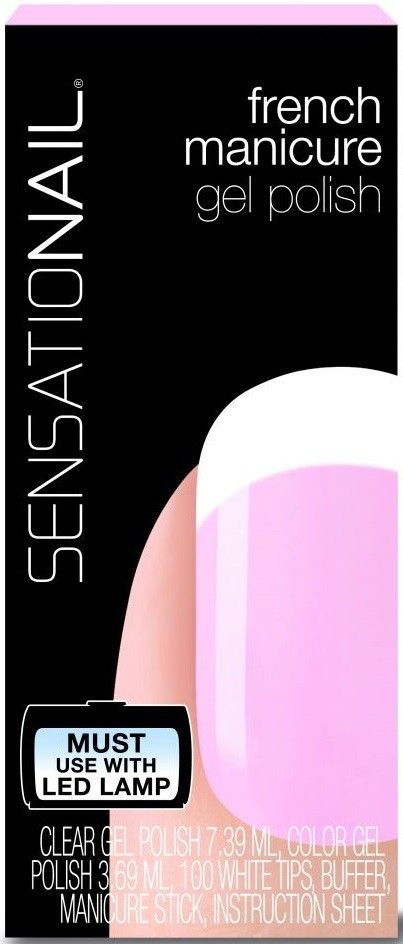 Echt as gastvrouw SENSATIONAIL FRENCH MANICURE GEL POLISH SET 1 STUK