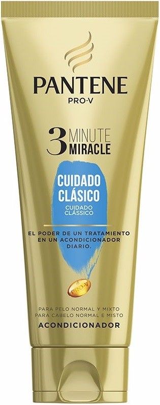 PANTENE PRO V 3 MINUTE MIRACLE CLASSIC CARE CONDTITIONER CREMESPOELING TUBE 200 ML