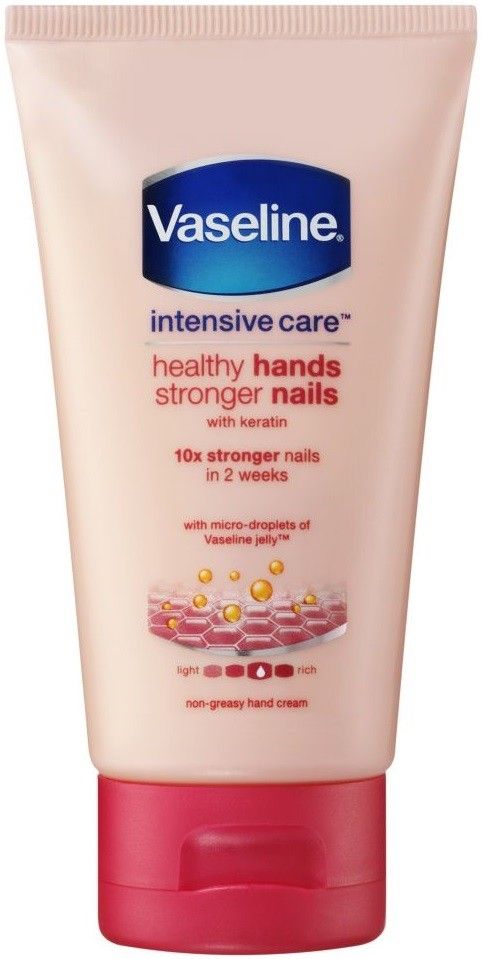 VASELINE INTENSIVE CARE HEALTHY HANDS STRONGER NAILS HANDCREAM
