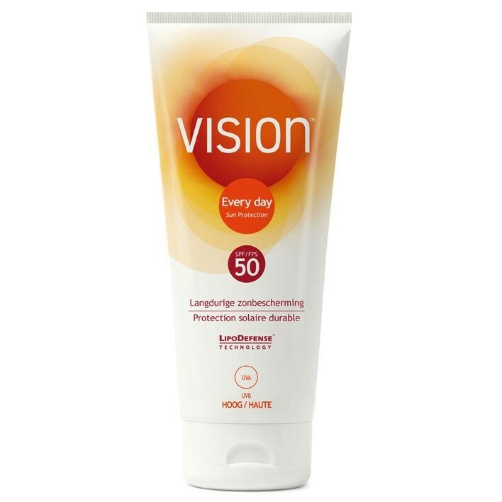 Abstractie Duiker Gemarkeerd VISION EVERY DAY SUN PROTECTION SPF 50 ZONNEBRAND TUBE 100 ML