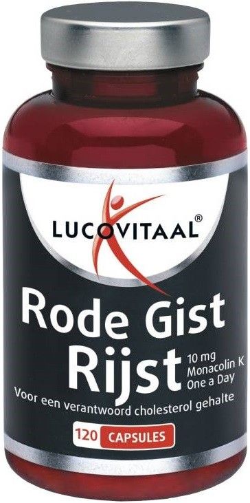 scheuren Klas Luik LUCOVITAAL RODE GIST RIJST CAPSULES POT 120 STUKS