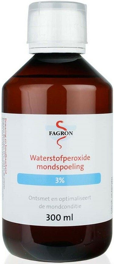 lenen hardop Oriënteren FAGRON WATERSTOFPEROXIDE MONDSPOELING 3% FLACON 300 ML