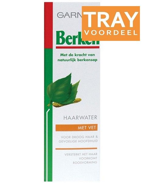 GARNIER BERKEN HAARWATER MET VET TRAY 6 X 250 ML