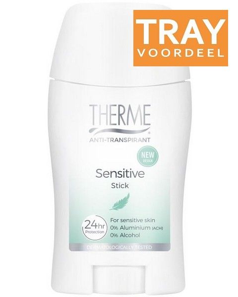 duidelijk Handelsmerk Bediening mogelijk THERME ANTI-TRANSPIRANT SENSITIVE DEODORANT STICK TRAY 6 X 60 ML