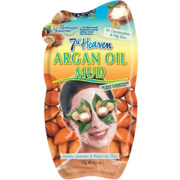 MONTAGNE JEUNESSE ARGAN OIL MUD GEZICHTSMASKER ZAKJE 15 GRAM