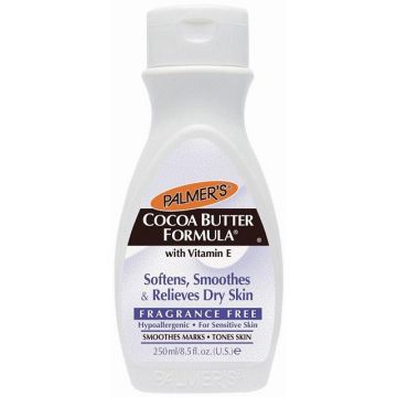PALMER'S COCOA BUTTER FORMULA VERZORGT EN VERZACHT RUWE, DROGE HUID PARFUMVRIJ FLACON 250 ML