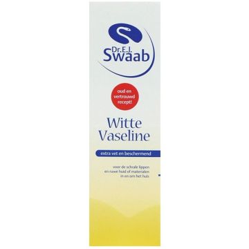 DR. E.J. SWAAB WITTE VASELINE TUBE 30 GRAM