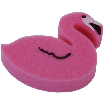 INTERVION FLAMINGO BATH SPONGE BADSPONS 1 STUK