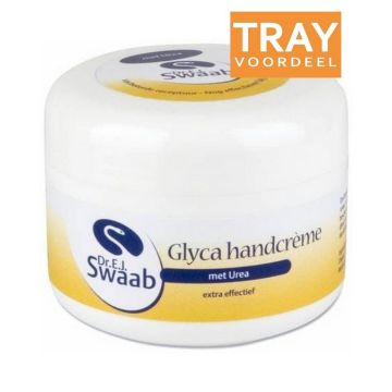 DR. E.J. SWAAB GLYCA HANDCREME MET UREA TRAY 6 X 100 ML
