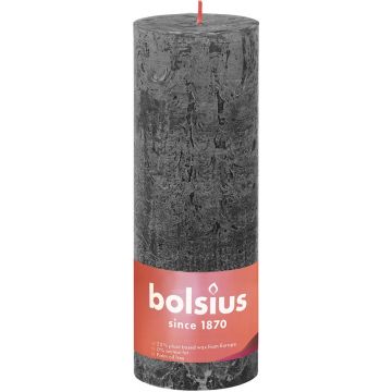 BOLSIUS RUSTIEK (BOLSIUS) RUSTIEK STORMY GREY 190/68 STOMPKAARS 1 STUK