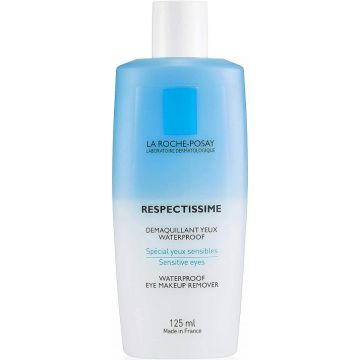 LA ROCHE-POSAY RESPECTISSIME WATERPROOF MAKE-UP REMOVER FLACON 125 ML