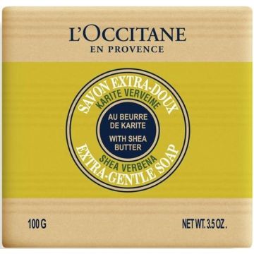 L'OCCITANE SHEA VERBENA EXTRA-GENTLE SOAP ZEEPBLOK 100 GRAM