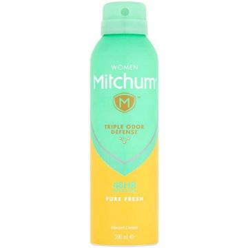 MITCHUM PURE FRESH WOMEN DEODORANT SPRAY 200 ML