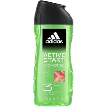 ADIDAS ACTIVE START SHOWER GEL DOUCHEGEL 250 ML