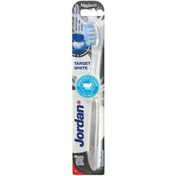 JORDAN TARGET WHITE MEDIUM TANDENBORSTEL PAK 1 STUK