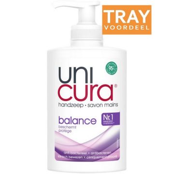 UNICURA BALANCE (UNICURA) BALANCE HANDZEEP TRAY 6 X 250 ML