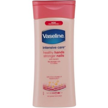 VASELINE HAND + STRONGER NAILS (VASELINE) INTENSIVE CARE HEALTHY HANDS STRONGER NAILS HANDLOTION FLACON 200 ML