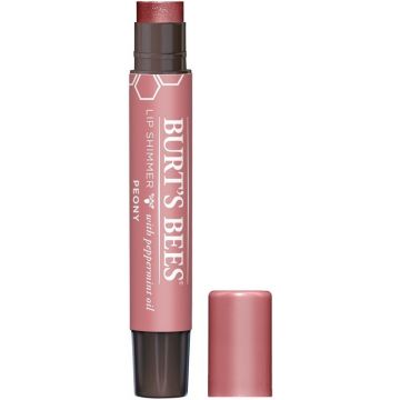 BURT'S BEES LIP SHIMMER (BURT'S BEES) LIP SHIMMER PEONY LIPPENBALSEM STICK 1 STUK