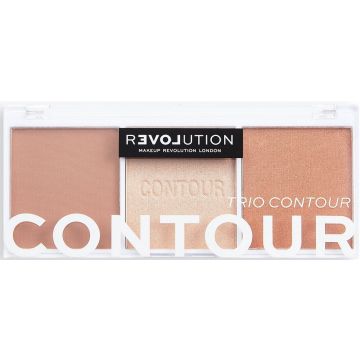 REVOLUTION RELOVE COLOUR PLAY (MAKEUP REVOLUTION) COLOUR PLAY BAKED SUGAR TRIO CONTOUR PALETTE DOOSJE 6 GRAM