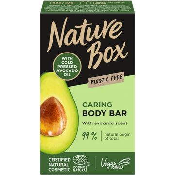 NATURE BOX AVOCADO OIL SHOWER BAR DOOSJE 100 GRAM