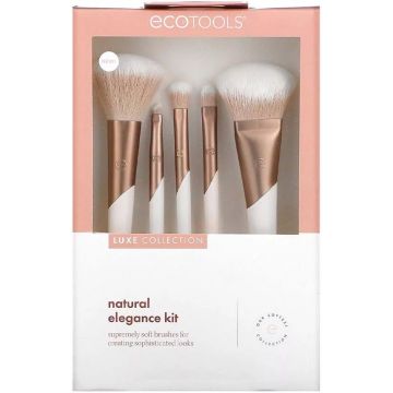 ECOTOOLS LUXE COLLECTION (ECOTOOLS) LUXE COLLECTION NATURAL ELEGANCE KIT SET 1 STUK