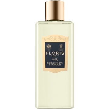 FLORIS NO. 89 MOISTURISING BATH & SHOWER GEL DOUCHEGEL FLES 250 ML