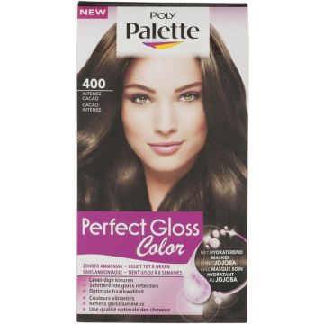 POLY PALETTE PERFECT GLOSS COLOR (POLY PALETTE) 400 INTENSE CACAO PERFECT GLOSS COLOR PERFECT GLOSS COLOR PAK 1 STUK