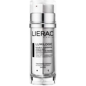 LIERAC LUMILOGIE (LIERAC) LUMILOGIE DAY & NIGHT DARK-SPOT CORRECTION DOUBLE CONCENTRATE POMP 30 ML