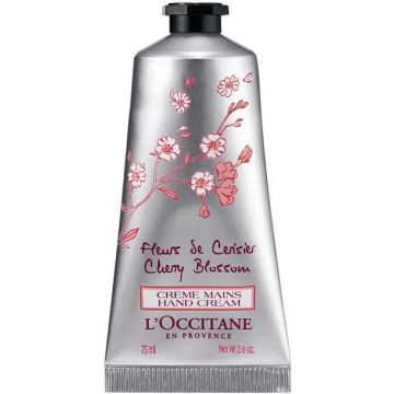 L'OCCITANE CHERRY BLOSSOM (L'OCCITANE) CHERRY BLOSSOM HAND CREAM HANDCREME TUBE 75 ML