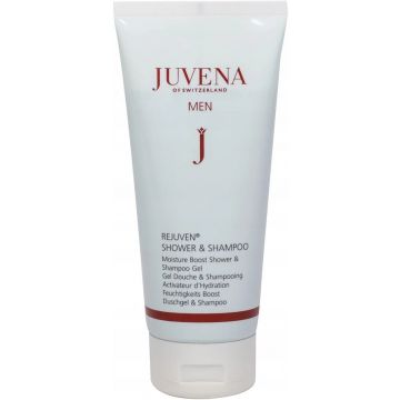 JUVENA MEN REJUVEN (JUVENA) REJUVEN MOISTURE BOOST SHOWER &amp; SHAMPOO GEL TUBE 200 ML