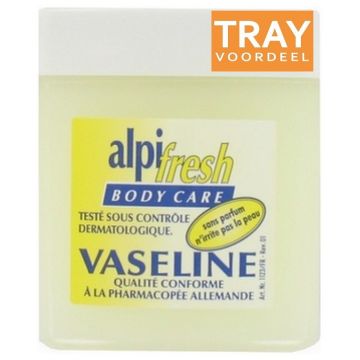 ALPI FRESH BODY CARE VASELINE TRAY 10 X 125 ML