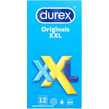 DUREX ORIGINALS XXL CONDOOMS 12 STUKS