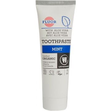 URTEKRAM MINT TOOTHPASTE TANDPASTA TUBE 75 ML