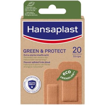 HANSAPLAST GREEN & PROTECT (HANSAPLAST) GREEN & PROTECT PLEISTERS PAKJE 20 STUKS