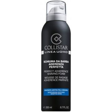 COLLISTAR LINEA UOMO PERFECT ADHERENCE SHAVING FOAM SENSITIVE SCHEERSCHUIM SPUITBUS 200 ML