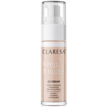 CLARESA KEEP IT NUDE 103 COOL MEDIUM CC CREAM 33 GRAM