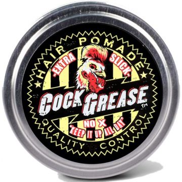 COCK GREASE EXTRA SLICK NO-X HAIR POMADE POT 100 GRAM