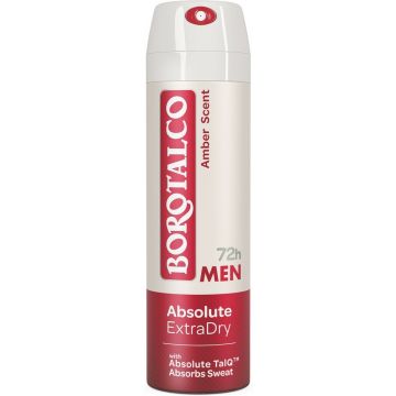 BOROTALCO AMBER SCENT MEN DRY DEODORANT SPRAY SPUITBUS 150 ML