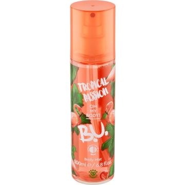 B.U. TROPICAL PASSION BODY MIST SPRAY 200 ML