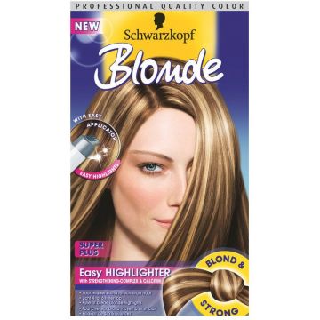 SCHWARZKOPF BLONDE (SCHWARZKOPF) BLONDE SUPER PLUS EASY HIGHLIGHTER HAARVERF PAK 1 STUK