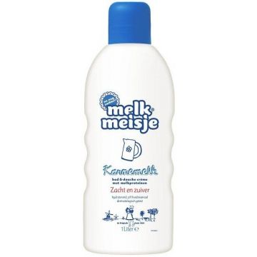 MELKMEISJE KARNEMELK (MELKMEISJE) KARNEMELK BAD & DOUCHECREME 1000 ML