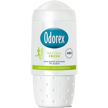 ODOREX NATURAL FRESH DEODORANT ROLLER 50 ML